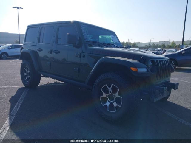 Auction sale of the 2021 Jeep Wrangler Unlimited Rubicon 4x4, vin: 1C4HJXFG1MW712243, lot number: 39194903
