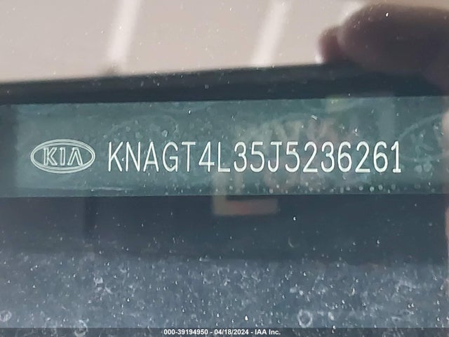 KIA Optima Lx 2018 KNAGT4L35J5236261 Image 9