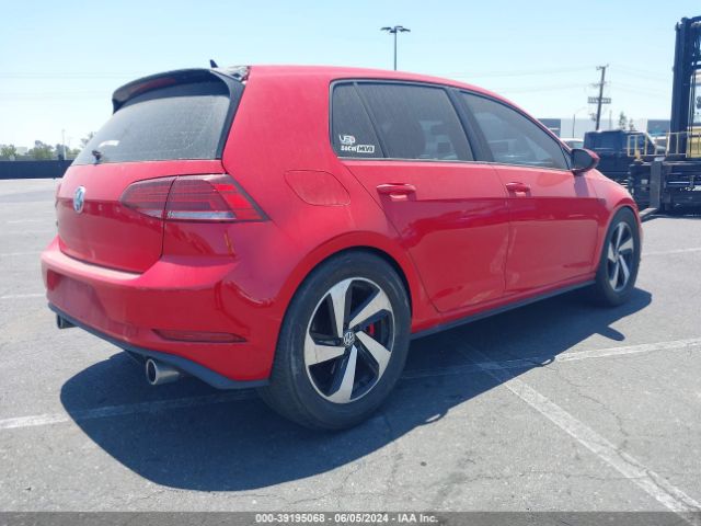 3VW547AUXJM279652 Volkswagen Golf Gti 2.0t Autobahn/2.0t S/2.0t Se