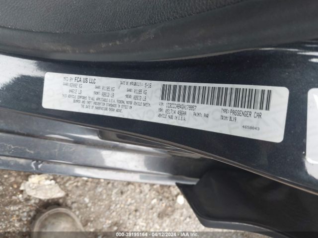 2016 CHRYSLER 200 1C3CCCAB4GN179957 Photo 8