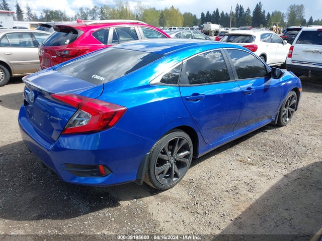 Honda Civic Sport 2019 2HGFC2F87KH504054 Image 4