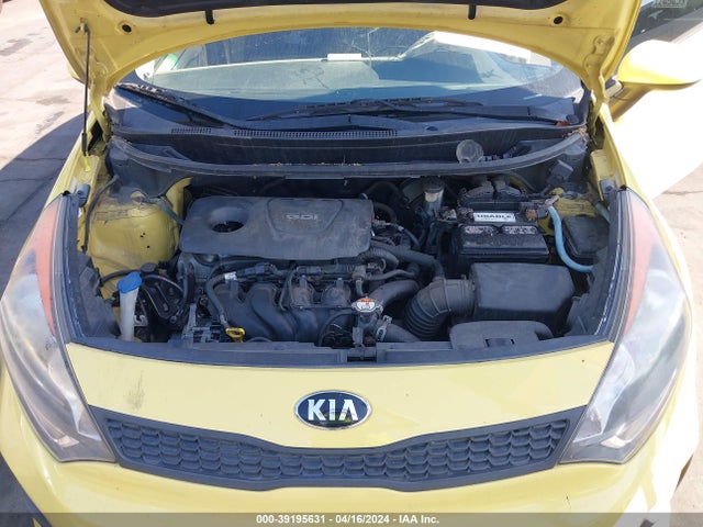 KIA RIO LX 2016 KNADM5A36G6600294 Image 10