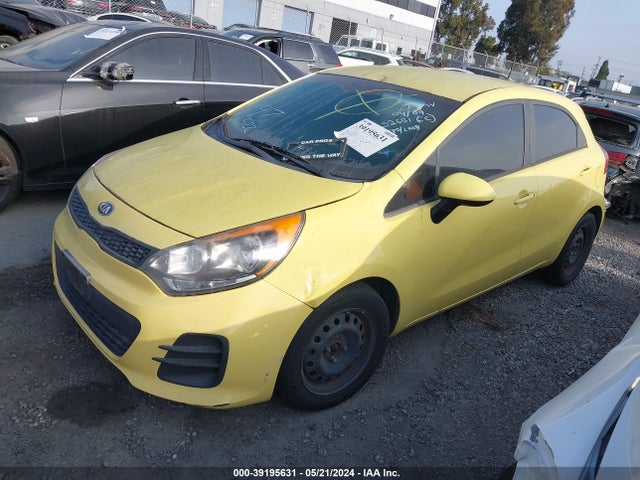 KIA RIO LX 2016 KNADM5A36G6600294 Image 2