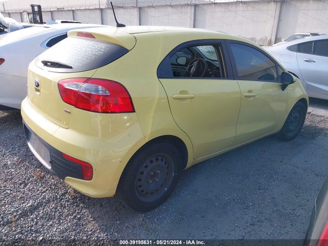 KIA RIO LX 2016 KNADM5A36G6600294 Image 4