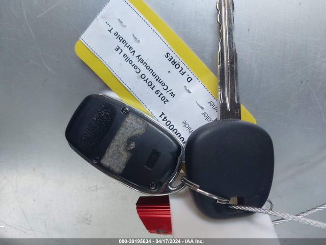 Toyota COROLLA LE 2019 2T1BURHE7KC144252 Image 11