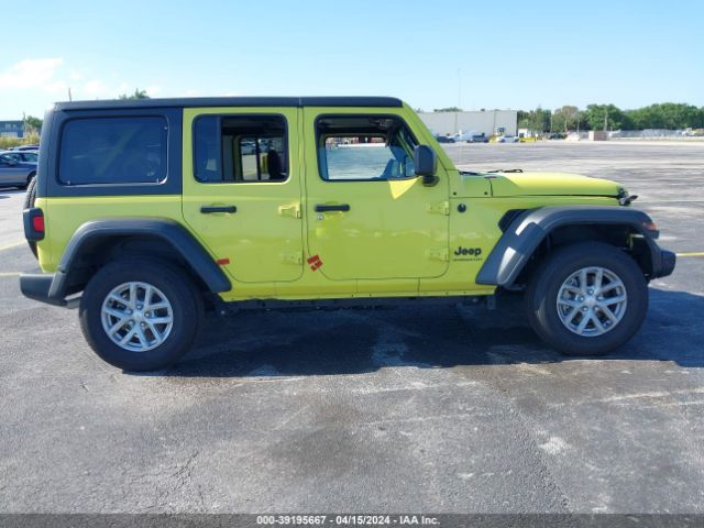 1C4HJXDG8PW653702 Jeep Wrangler 4-door Sport S 4x4