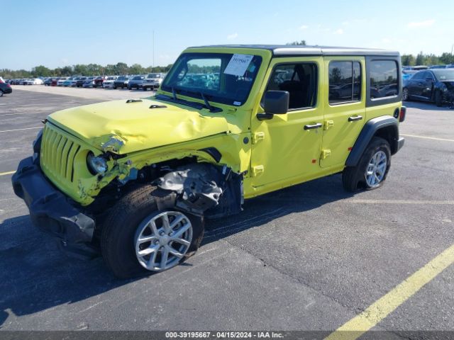 1C4HJXDG8PW653702 Jeep Wrangler 4-door Sport S 4x4