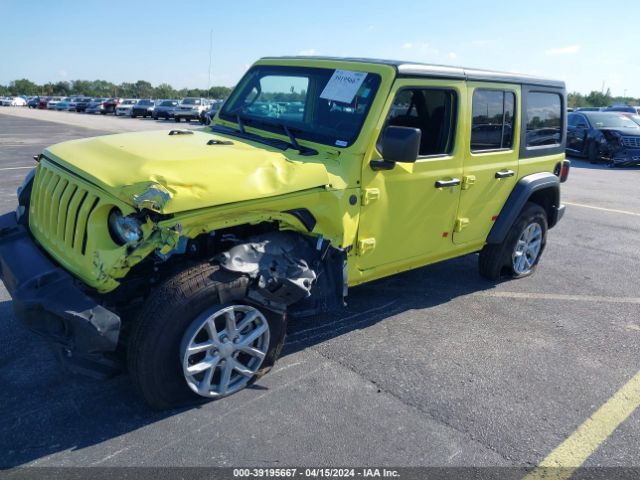 1C4HJXDG8PW653702 Jeep Wrangler 4-door Sport S 4x4