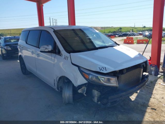 Auction sale of the 2016 Kia Sedona L, vin: KNDMA5C10G6173931, lot number: 39195684