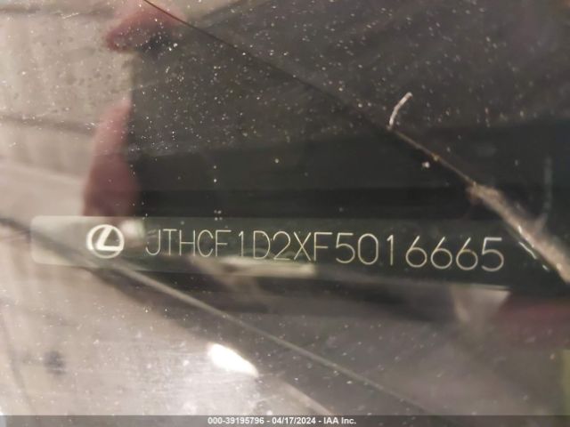 JTHCF1D2XF5016665 Lexus IS 250