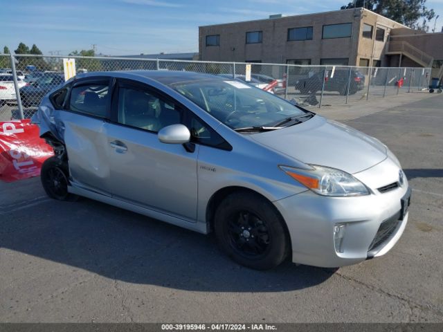 Auction sale of the 2012 Toyota Prius Three, vin: JTDKN3DUXC5442543, lot number: 39195946