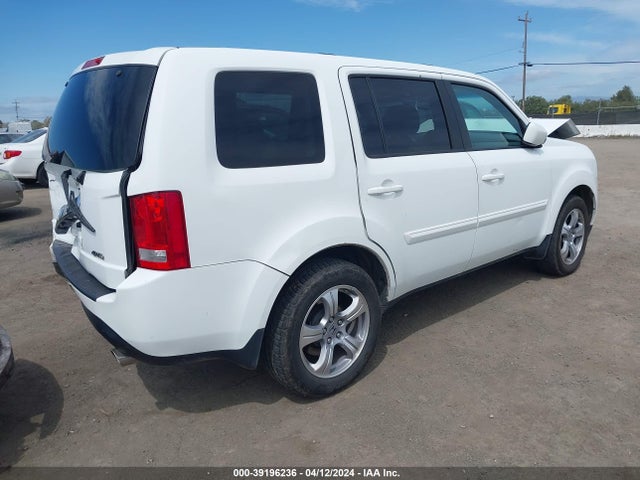 Honda Pilot Ex-l 2014 5FNYF4H54EB049123 Image 4
