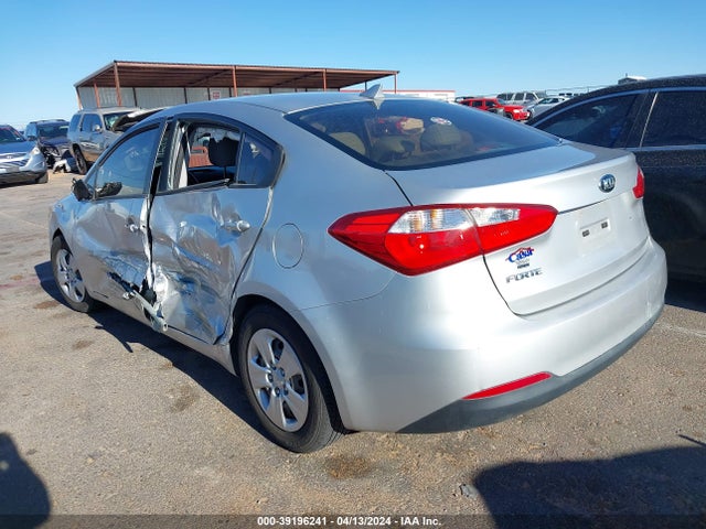 KIA FORTE LX 2015 KNAFK4A64F5329923 Image 3