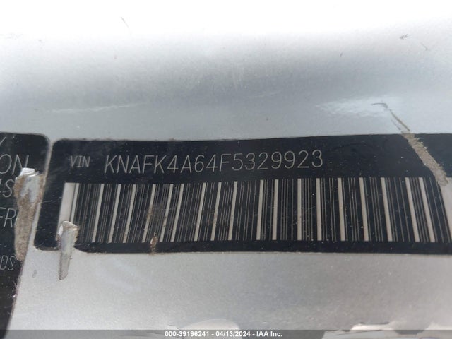 KIA FORTE LX 2015 KNAFK4A64F5329923 Image 9