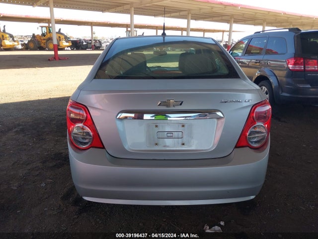 Chevrolet Sonic Lt Auto 2014 1G1JC5SG4E4100694 Image 16