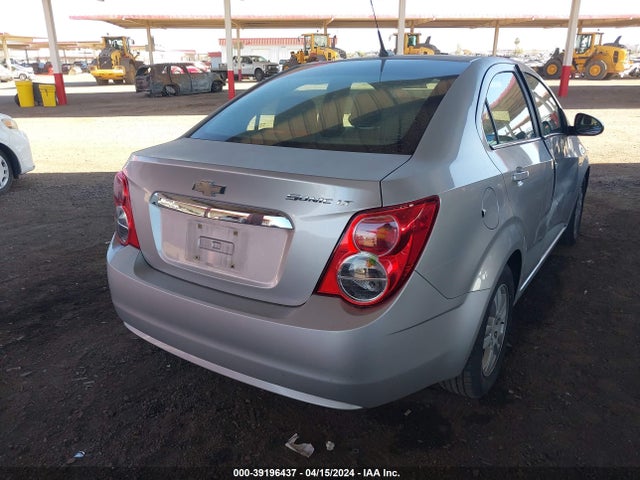 Chevrolet Sonic Lt Auto 2014 1G1JC5SG4E4100694 Image 4