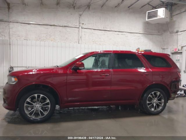 1C4RDJDG2KC676332 Dodge DURANGO GT