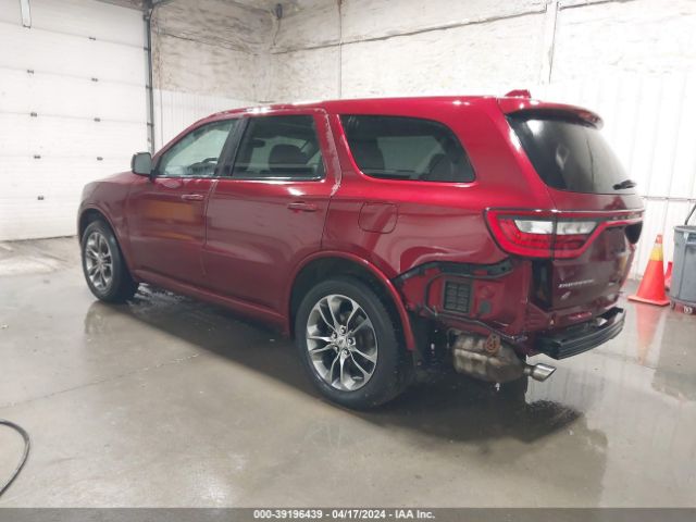 1C4RDJDG2KC676332 Dodge DURANGO GT