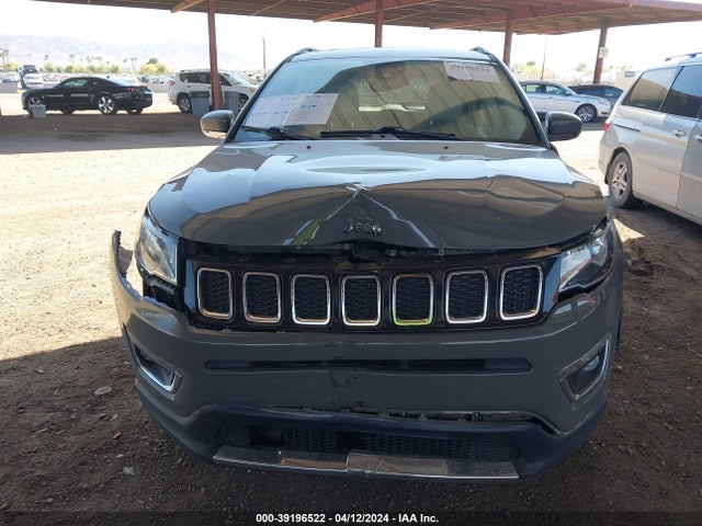 3C4NJCCB7MT573603 Jeep Compass Limited Fwd