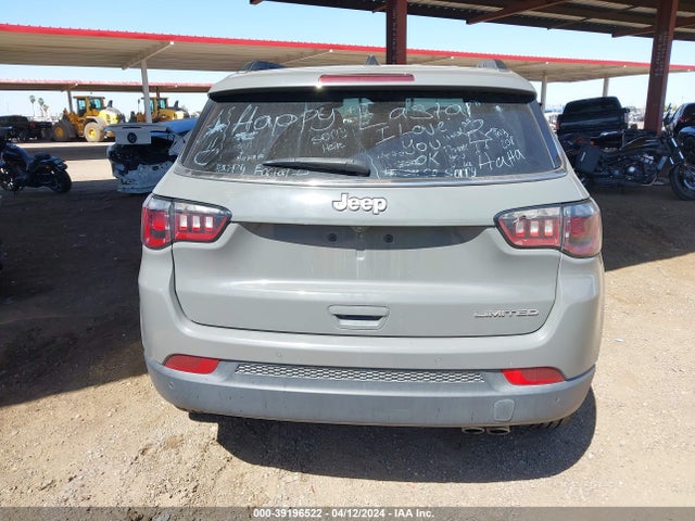 3C4NJCCB7MT573603 Jeep Compass Limited Fwd