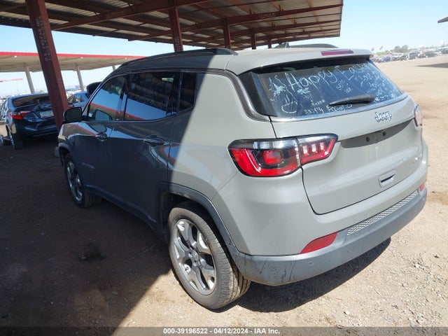 3C4NJCCB7MT573603 Jeep Compass Limited Fwd