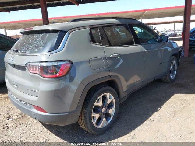 3C4NJCCB7MT573603 Jeep Compass Limited Fwd