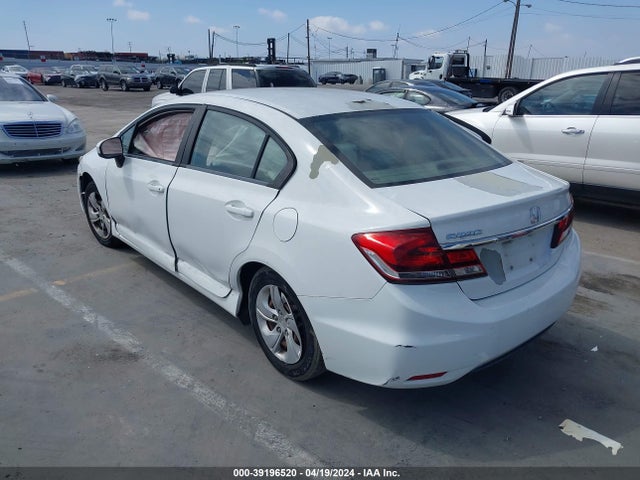 Honda Civic Lx 2015 2HGFB2F54FH500624 Image 3