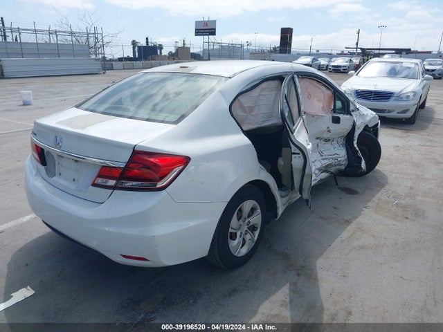 Honda Civic Lx 2015 2HGFB2F54FH500624 Image 4