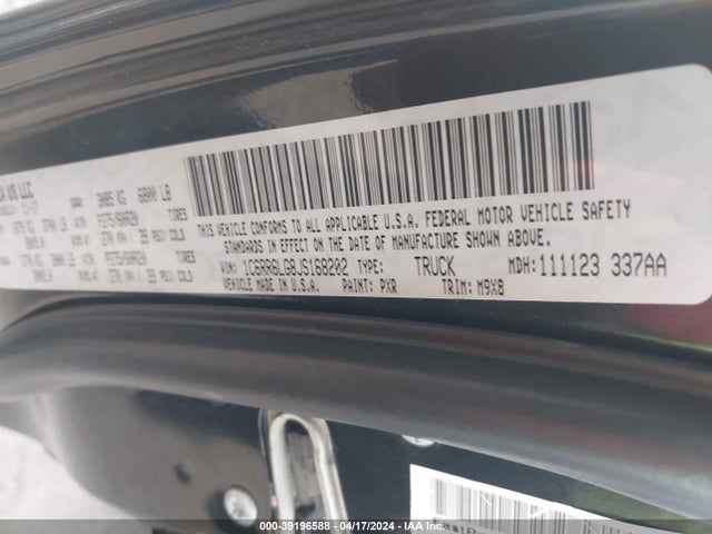 1C6RR6LG8JS168202 RAM 1500 Lone Star Silver  4x2 5'7 Box