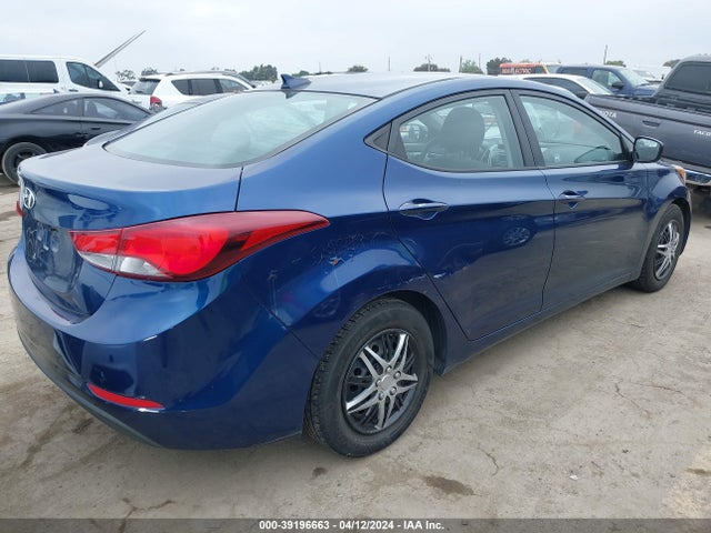 Hyundai ELANTRA SE 2016 5NPDH4AEXGH696469 Image 4