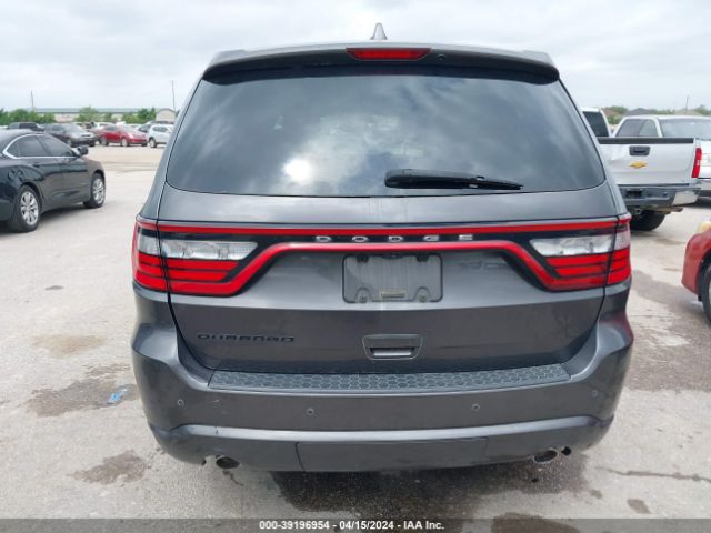 1C4RDHAG5JC431388 Dodge Durango Sxt Rwd
