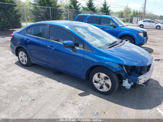 Honda Civic Lx 2015 19XFB2F53FE018253 main image