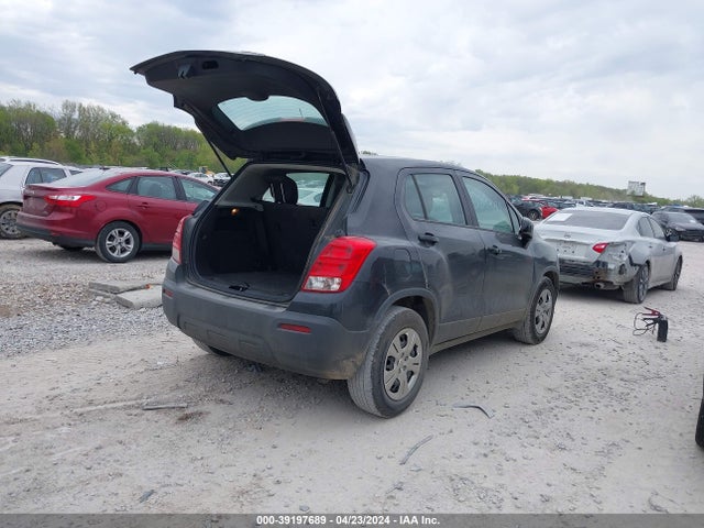 Chevrolet Trax 1ls 2015 KL7CJKSB7FB087474 Image 4