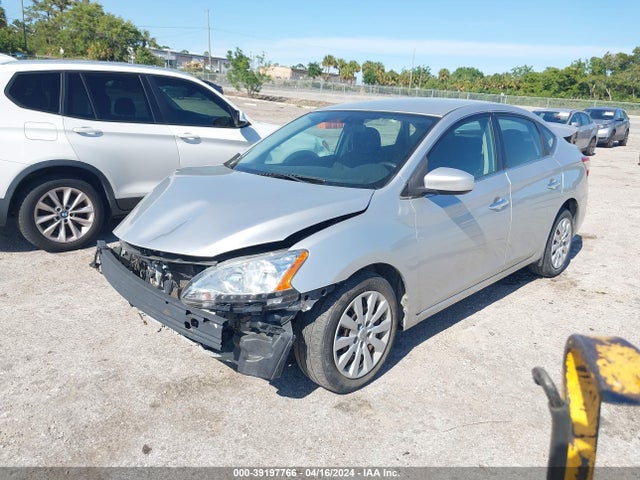 Nissan Sentra Fe+ Sv 2014 3N1AB7AP8EY254221 Image 2