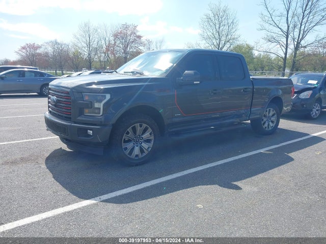 Ford F-150 Lariat 2017 1FTFW1EGXHFA91825 Image 2
