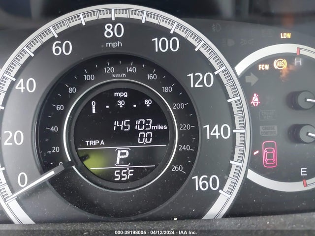 Honda Accord Ex-l V-6 2014 1HGCR3F81EA024005 Image 7
