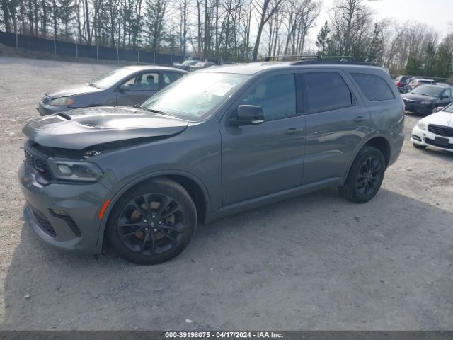 1C4RDJDG9NC160229 Dodge Durango Gt Plus Awd