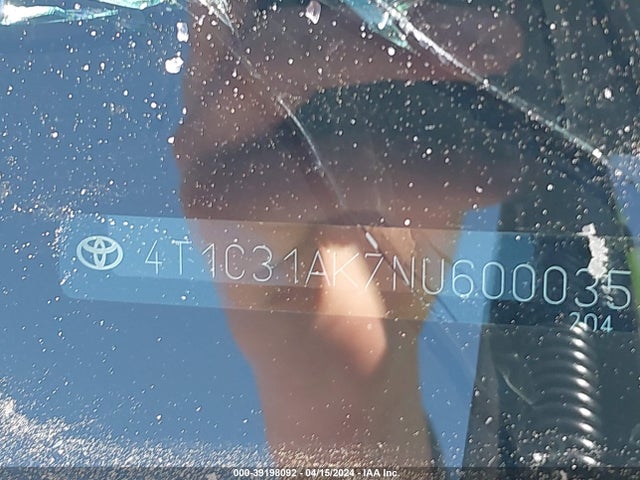 Toyota Camry Le Hybrid 2022 4T1C31AK7NU600035 Image 9