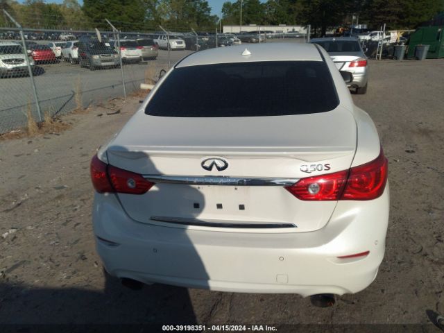 JN1FV7AP9HM851379 Infiniti Q50 3.0t Red Sport 400