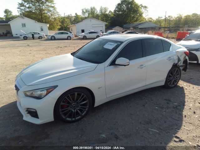 JN1FV7AP9HM851379 Infiniti Q50 3.0t Red Sport 400