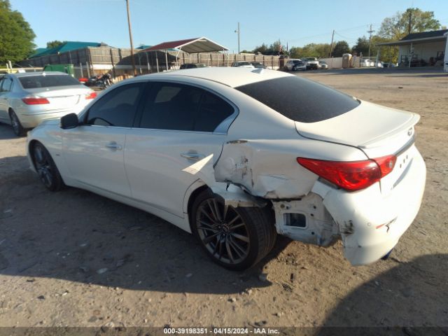 JN1FV7AP9HM851379 Infiniti Q50 3.0t Red Sport 400