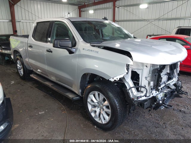 Chevrolet Silverado 1500 4wd  Short Bed Custom 2022 1GCPDBEK7NZ558133 zdjęcie główne