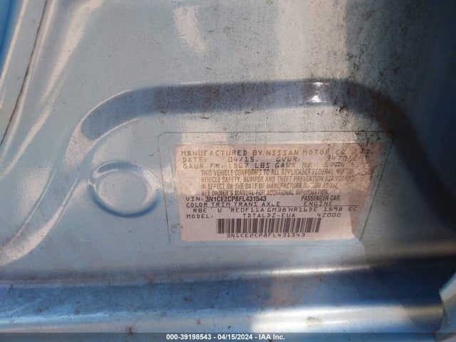 Nissan Versa Note Sv 2015 3N1CE2CP8FL431543 Image 9