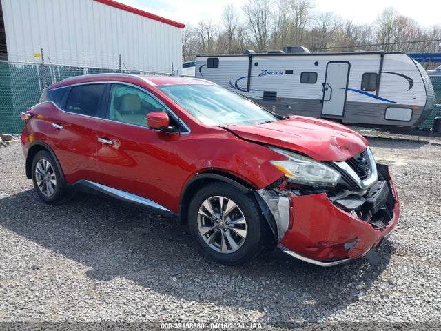Nissan MURANO SL 2016 5N1AZ2MH1GN144719 Image 1