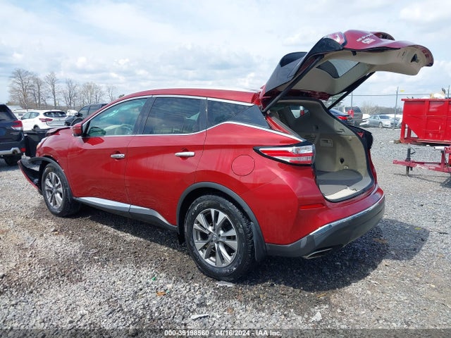 Nissan MURANO SL 2016 5N1AZ2MH1GN144719 Image 3