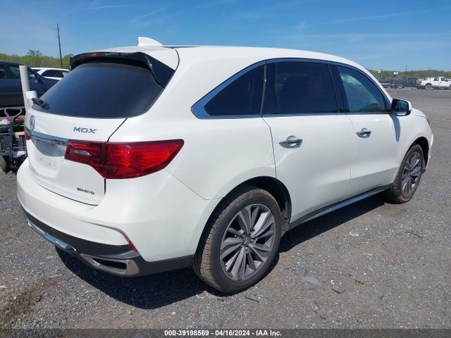 Acura Mdx Technology Package 2017 5J8YD4H58HL000256 Image 4