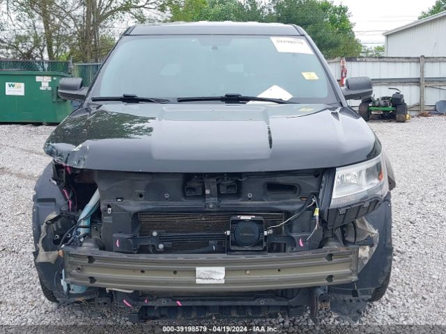 1FM5K8AR6JGC43649 Ford Police Interceptor Utility