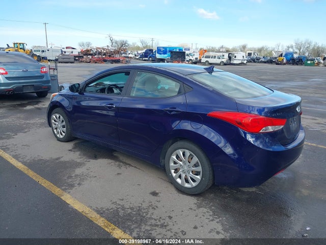 39198967 :رقم المزاد ، 5NPDH4AE1BH044168 vin ، 2011 Hyundai Elantra Gls مزاد بيع