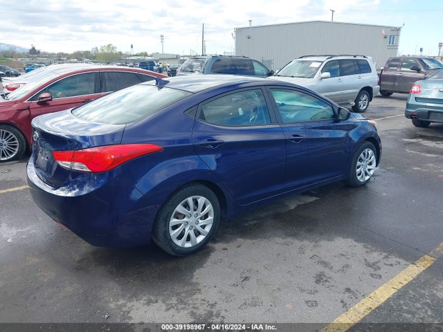 39198967 :رقم المزاد ، 5NPDH4AE1BH044168 vin ، 2011 Hyundai Elantra Gls مزاد بيع