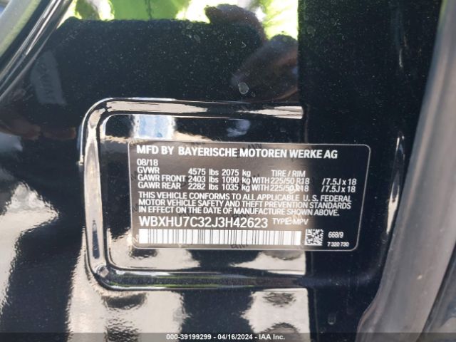 WBXHU7C32J3H42623 BMW X1 Sdrive28i